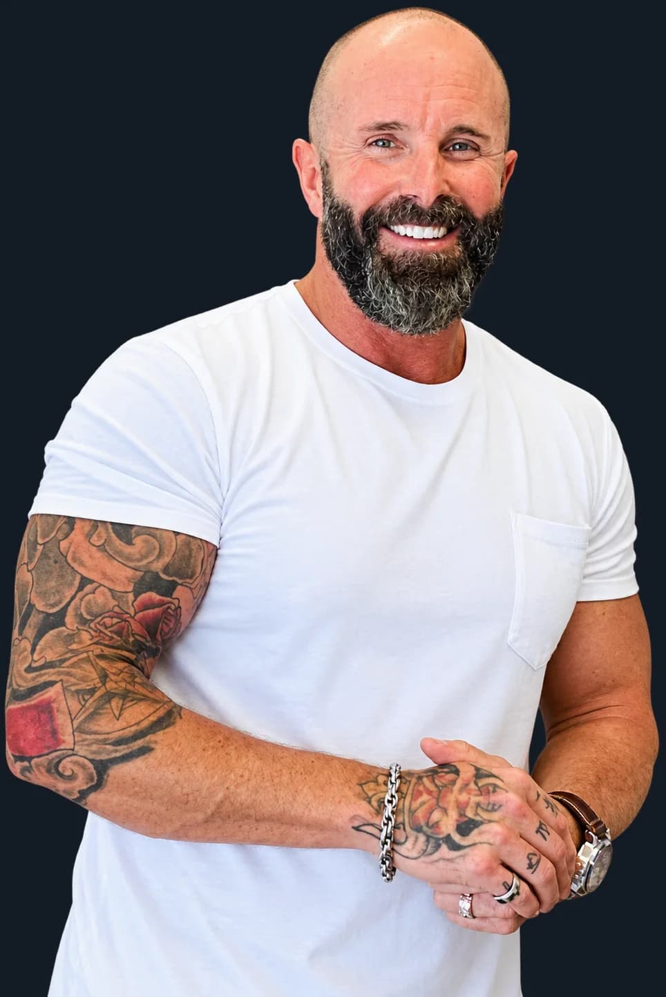 Portrait of Neil Burchill, nutrition coach